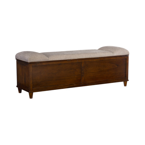 Darby Home Co Hopkinsville Polyester Blend Upholstered Storage Bench